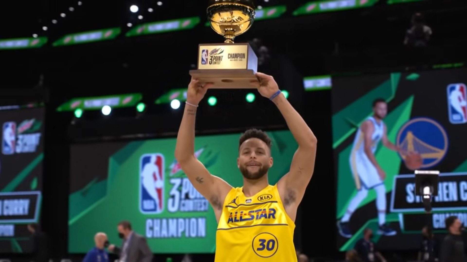 Stephen Curry wins 3 point shooting contest