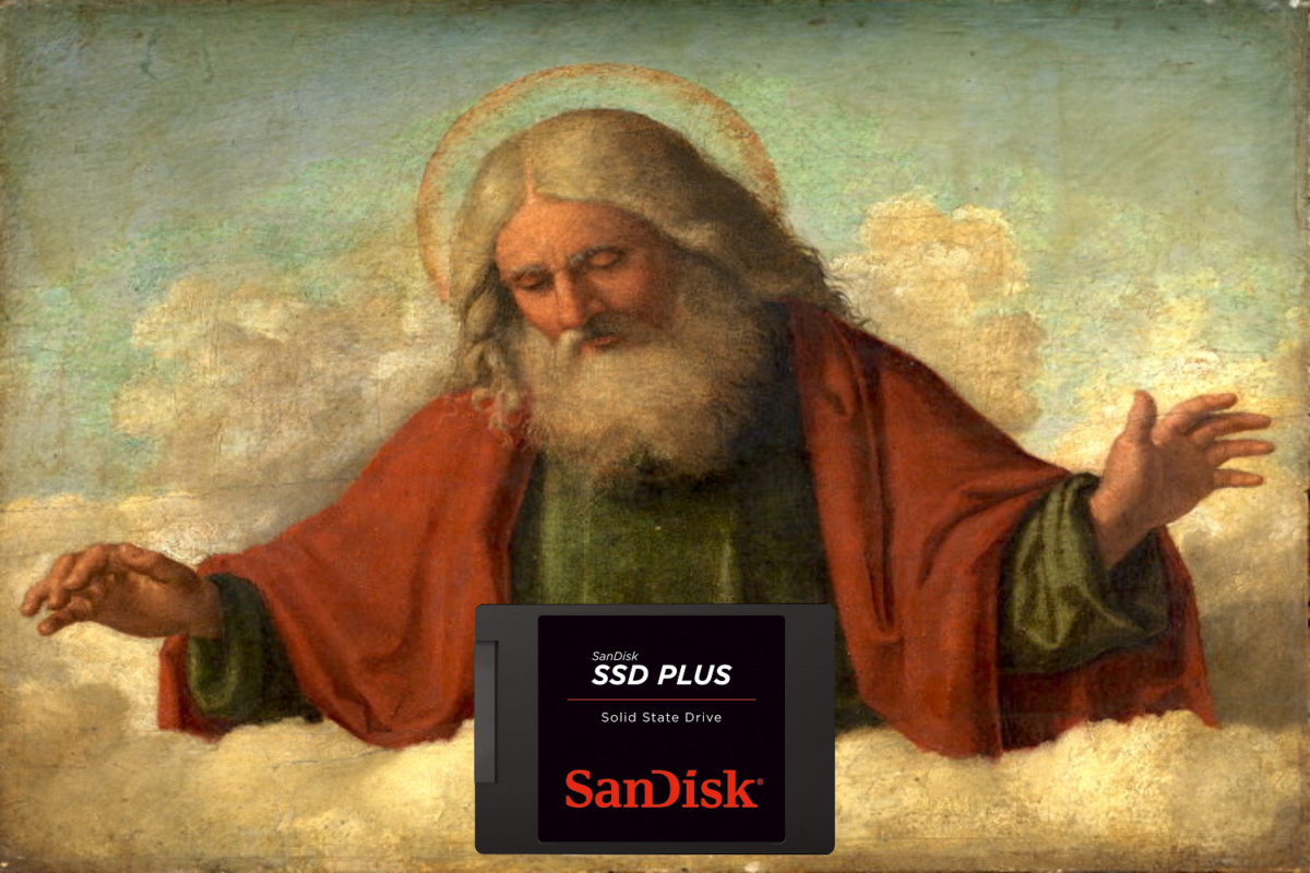 And God said, “Let there be SSD!”