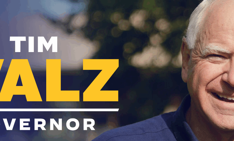 Governor Tim Walz is running for re-election