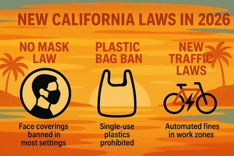 New CA Laws that took effect this year
