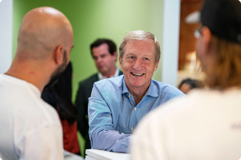 Back to Basics:  Tom Steyer for Governor
