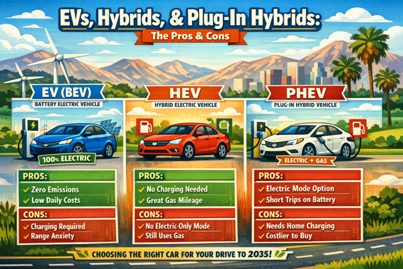 The EV Reality Check: Is California Actually Ready for 2035?