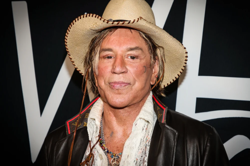 Mickey Rourke evicted from California home
