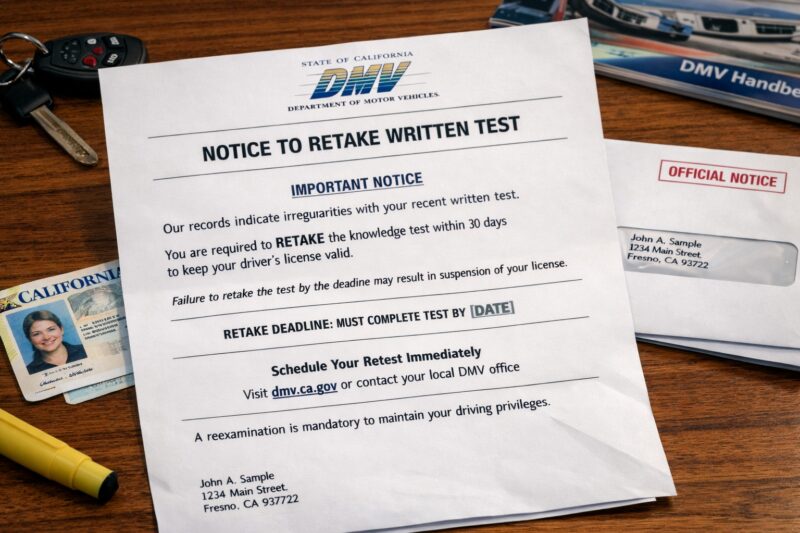 DMV Flags 11,000 Written Tests for “Cheating,” Orders Retakes